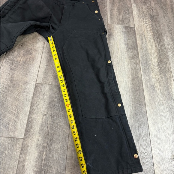 Carhartt Mens Black Coveralls - Picture 16 of 16